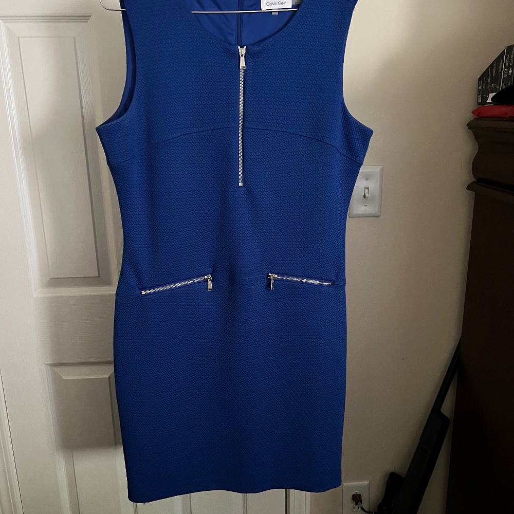 Calvin Klein Blue Dress Size 14